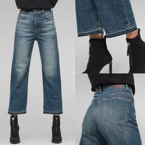 G-STAR Tedie Ultra High Straight Ankle Jeans